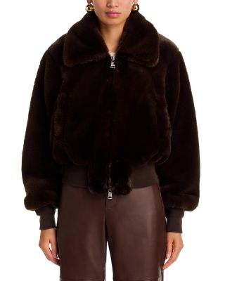 Clemence Faux Fur Jacket