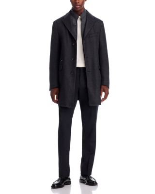 Herringbone Bib Top Coat 