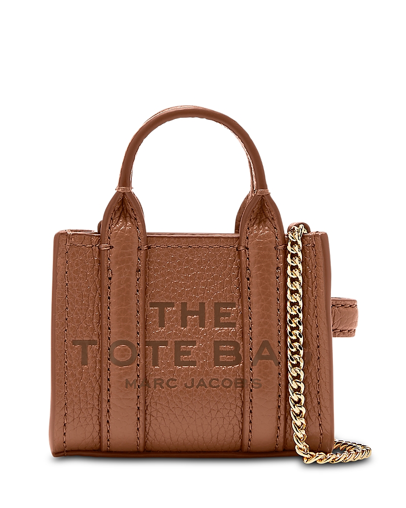 Marc Jacobs The Nano Tote Crossbody In Brown