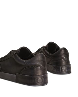 Men's Distressed Portofino Low Top Sneakers