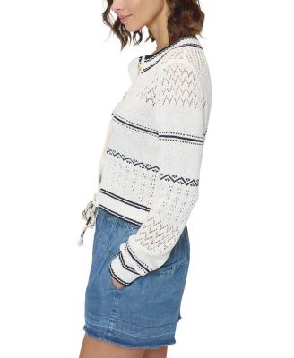 Emanuel Nautical Stripe Cardigan