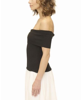 Women's Darcy Mixed Media Off Shoulder Dress