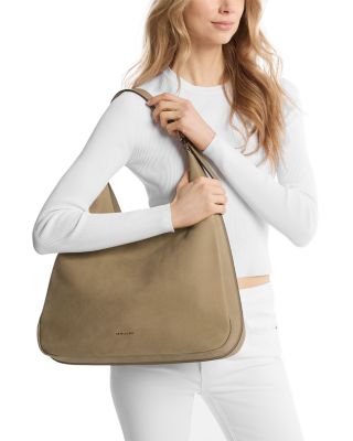 Nolita Large Leather Hobo Shoulder Bag