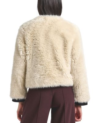 Emerise Plush Faux Fur Coat