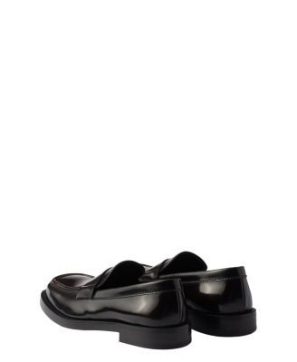 Men's Brushed Leather Loafers