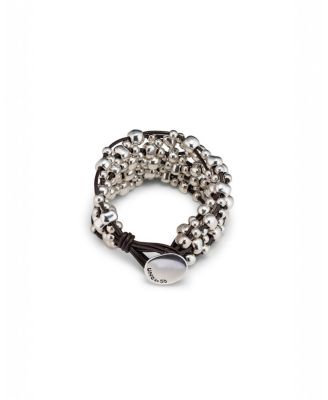  Textured Leather Cuff