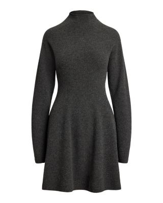 Cashmere Turtleneck Sweater Dress