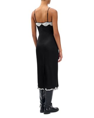 Ann Embellished Slip Dress