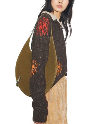 Pierced Shoulder Bag