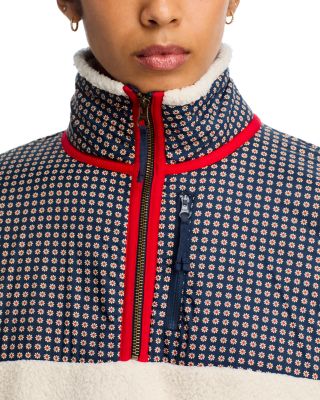 The Print Half Zip Jacket