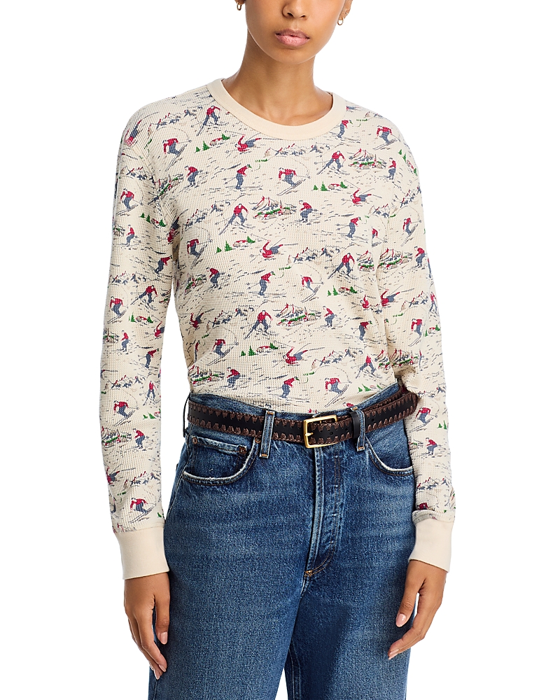 The Great The Classic Crew Top In Neutral