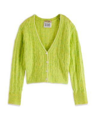 Girls' Ajour Knitted Cardigan - Little Kid, Big Kid