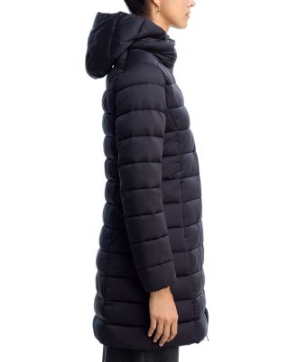 Enis Quilted Hooded Coat