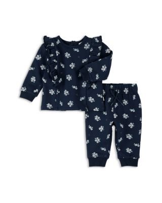 Girls' Floral Print Top & Pants Set - Baby