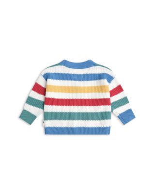Boys' Peekaboo Hux Striped Knit Cardigan - Baby, Little Kid