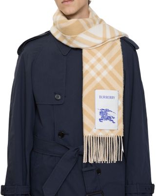 Check Cashmere Scarf