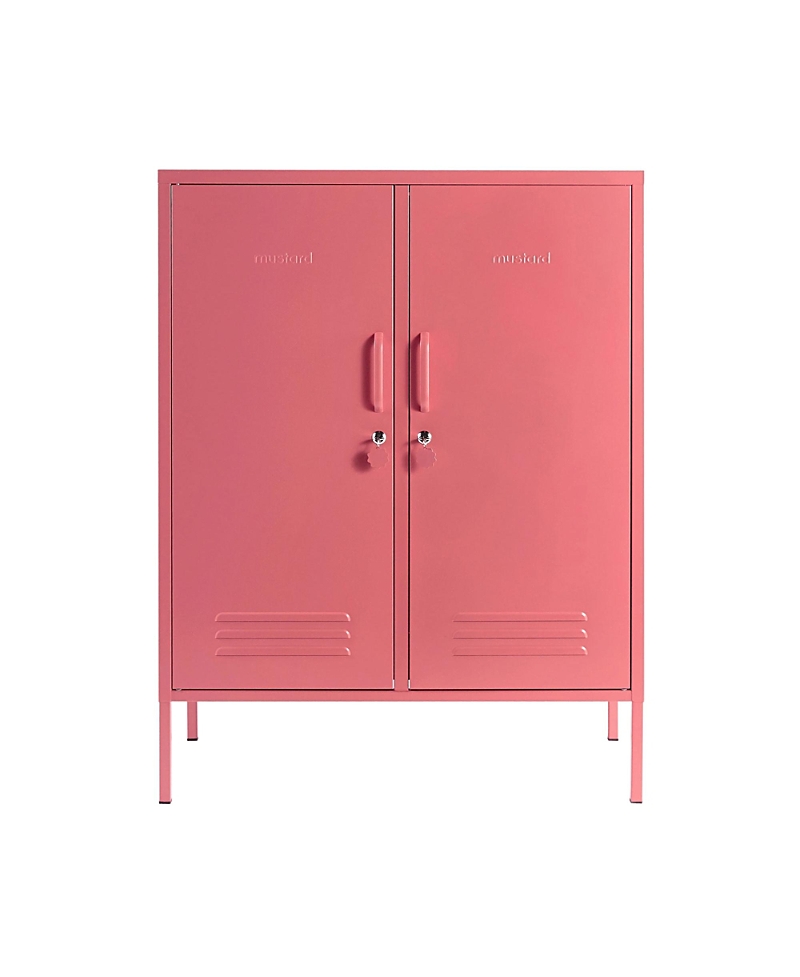 Mustard Made The Midi Locker In Pink