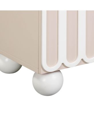 Tori Motif 2-Drawer Nightstand