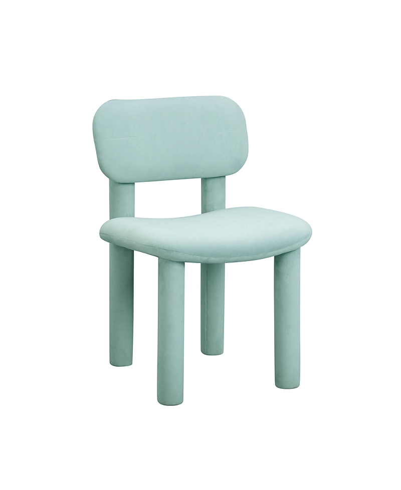 Tov Furniture Elise Pale Blue Performance Velvet Dining Chair