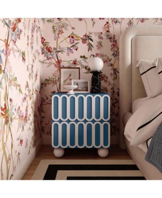Tori Motif 2-Drawer Nightstand