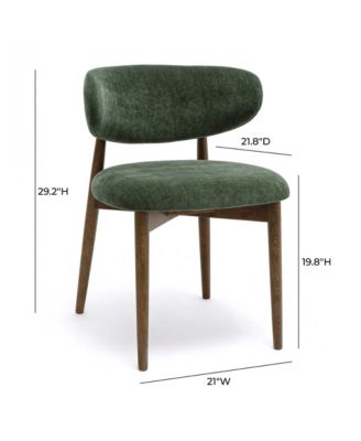 Zinea Performance Textured Velvet Dining Chair