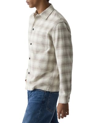 Textured Plaid Shirt