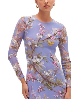 Delicata Embellished Tulle Dress