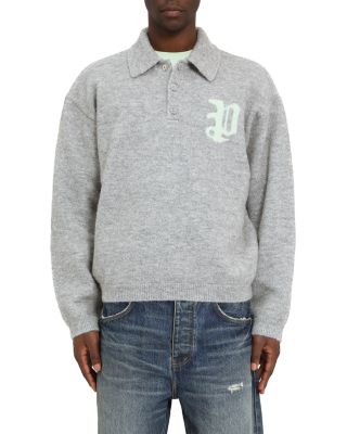 Relaxed Fit Sweater Polo