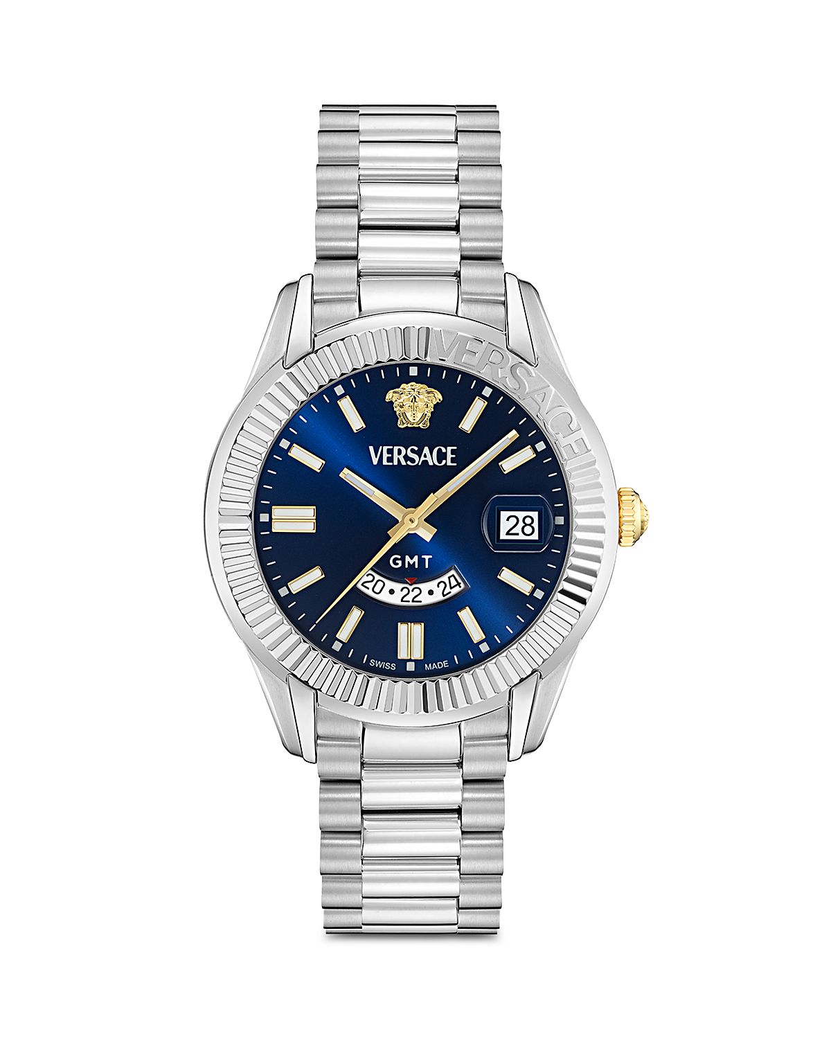 Versace Apodis Gmt Watch, 41mm