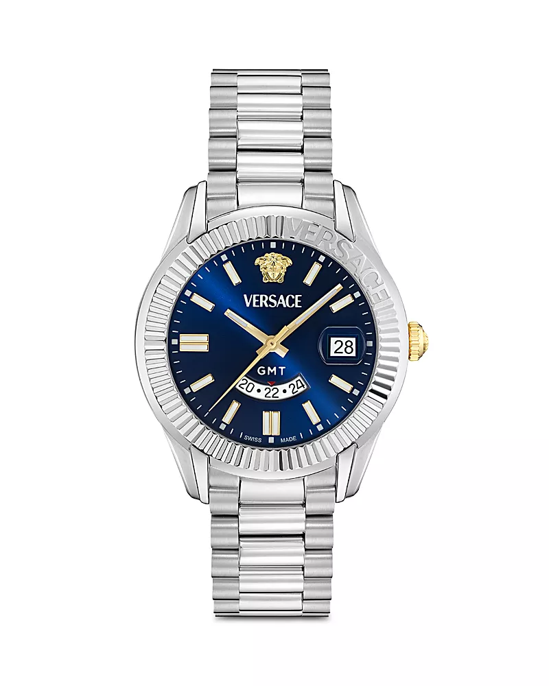 Versace Apodis Gmt Watch, 41mm