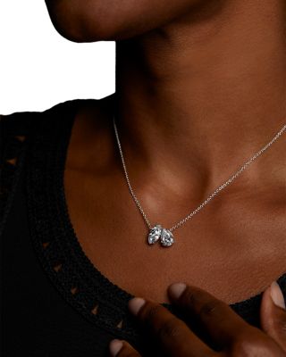 Everleigh Cubic Zirconia Pendant Necklace, 16"-18" 