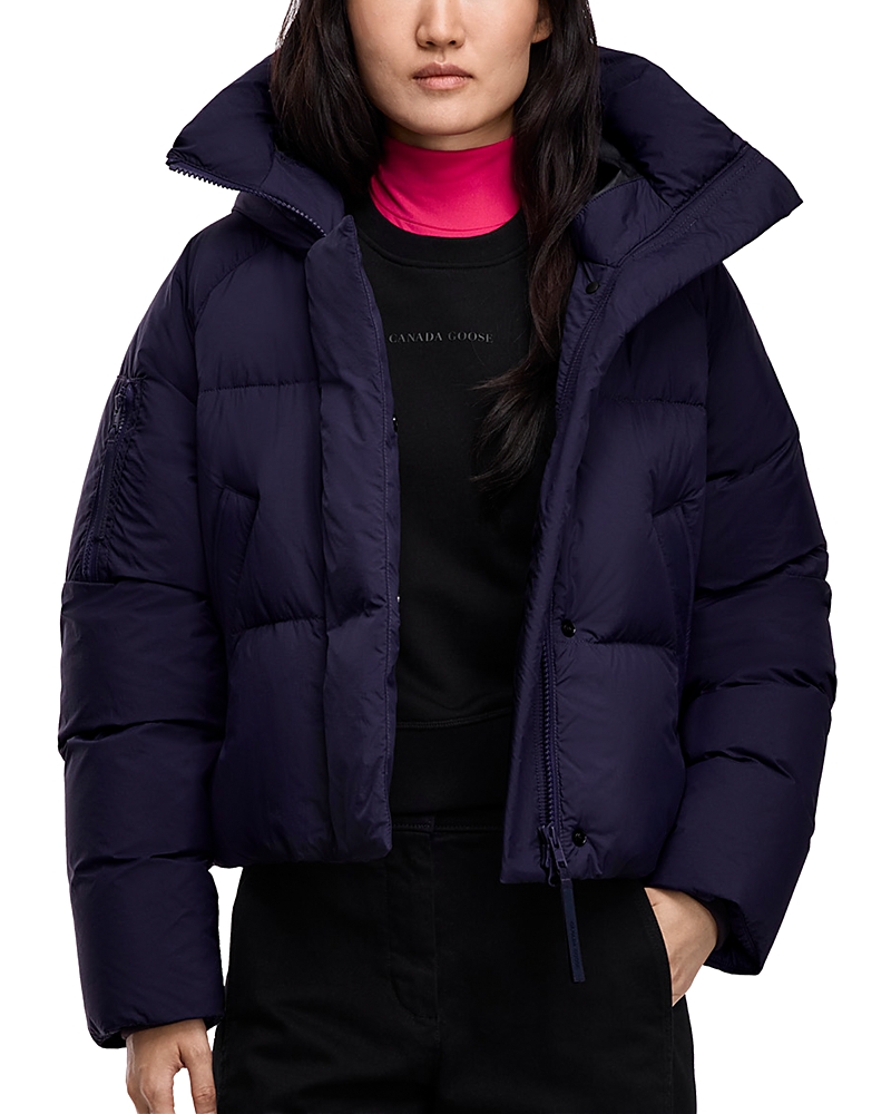 Canada Goose Chilliwack Puffer Jackets Gray In Purple