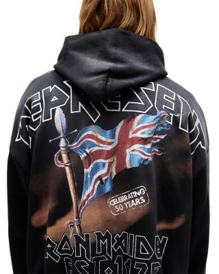 Iron Maiden X Steed Graphic Pullover Hoodie