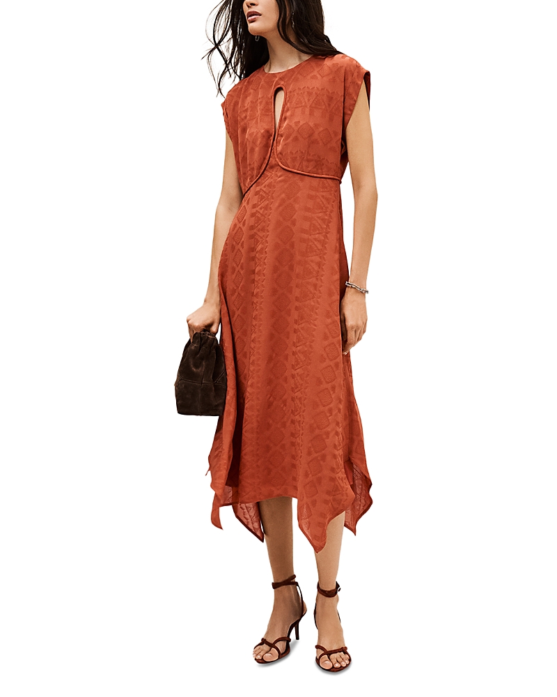 Ba&sh Inaia Dress In Brown