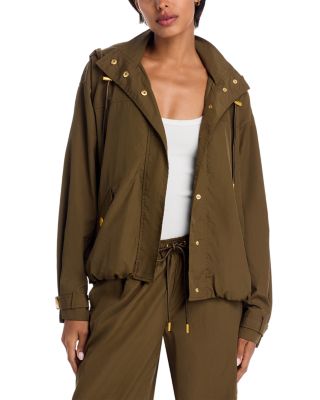 Geovana Hooded Windbreaker