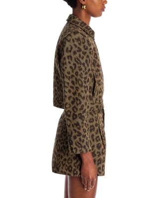 Marla Crop Leopard Jacket