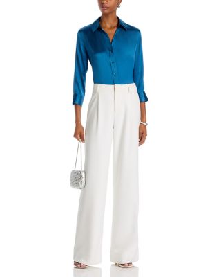 Dani Silk Charmeuse Blouse