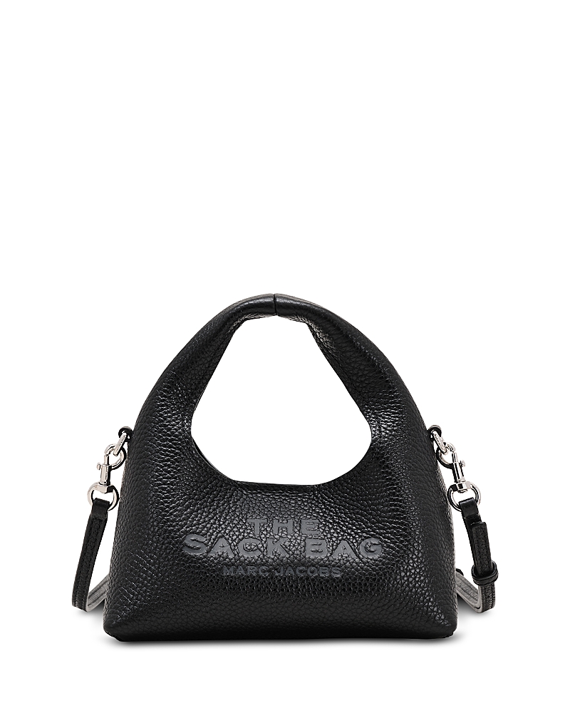 Marc Jacobs The Micro Crossbody Sack Bag In Black