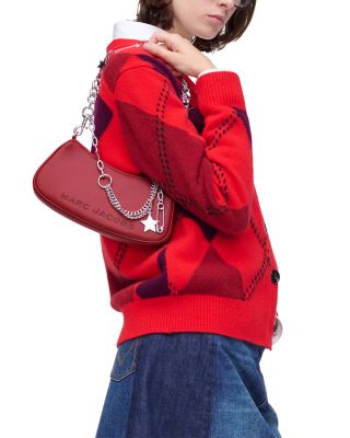 The Star Charm Leather Shoulder Bag