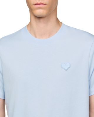 Tee With Heart Patch