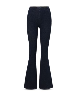 Beverly Off Duty High Rise Bootcut Jeans in Oxford