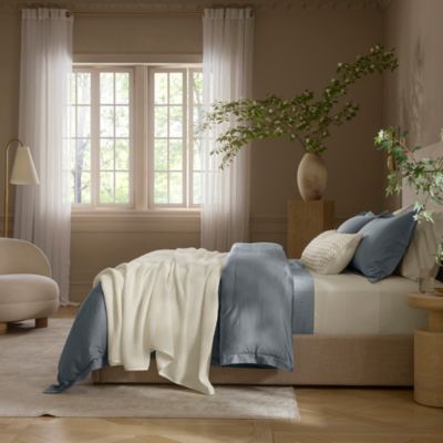 Waffle Organic Cotton Bed Blanket, Twin/Twin XL