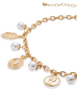 Mixed Charm Necklace, 18" - Exclusive