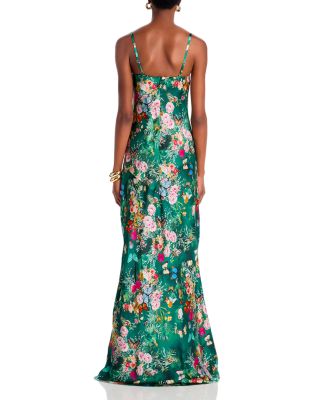 Sayla Silk Maxi Dress