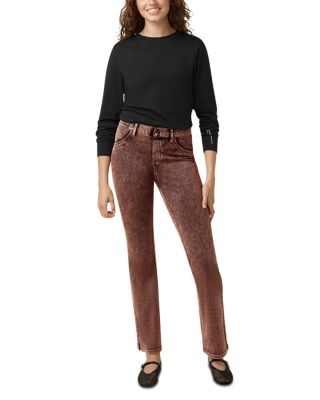 Ultra Soft High Rise Denim Baby Bootcut Leggings