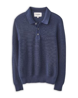 Slouchy Long Sleeve Polo