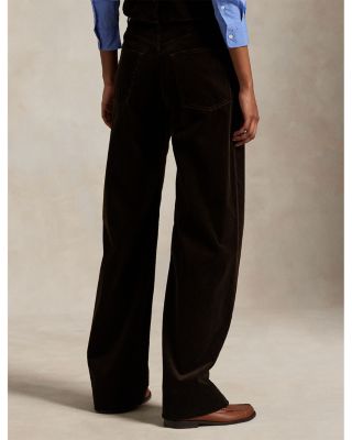 Cotton Corduroy Wide Leg Pant