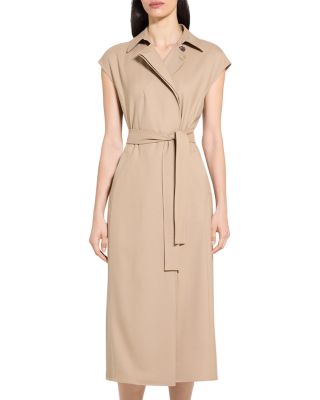 Trench Maxi Dress