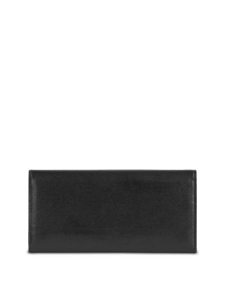 T-Lock Leather Wallet in Black