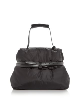 Tie Me Medium Nylon Shoulder Bag